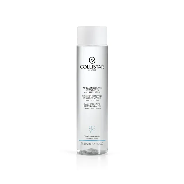 collistar-clean-research-acqua-micellare-struccante-viso-occhi-labbra-250-ml-rim image 1
