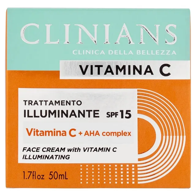 clinians-crema-viso-illuminante-vitamina-c-spf-15-50-ml image 1