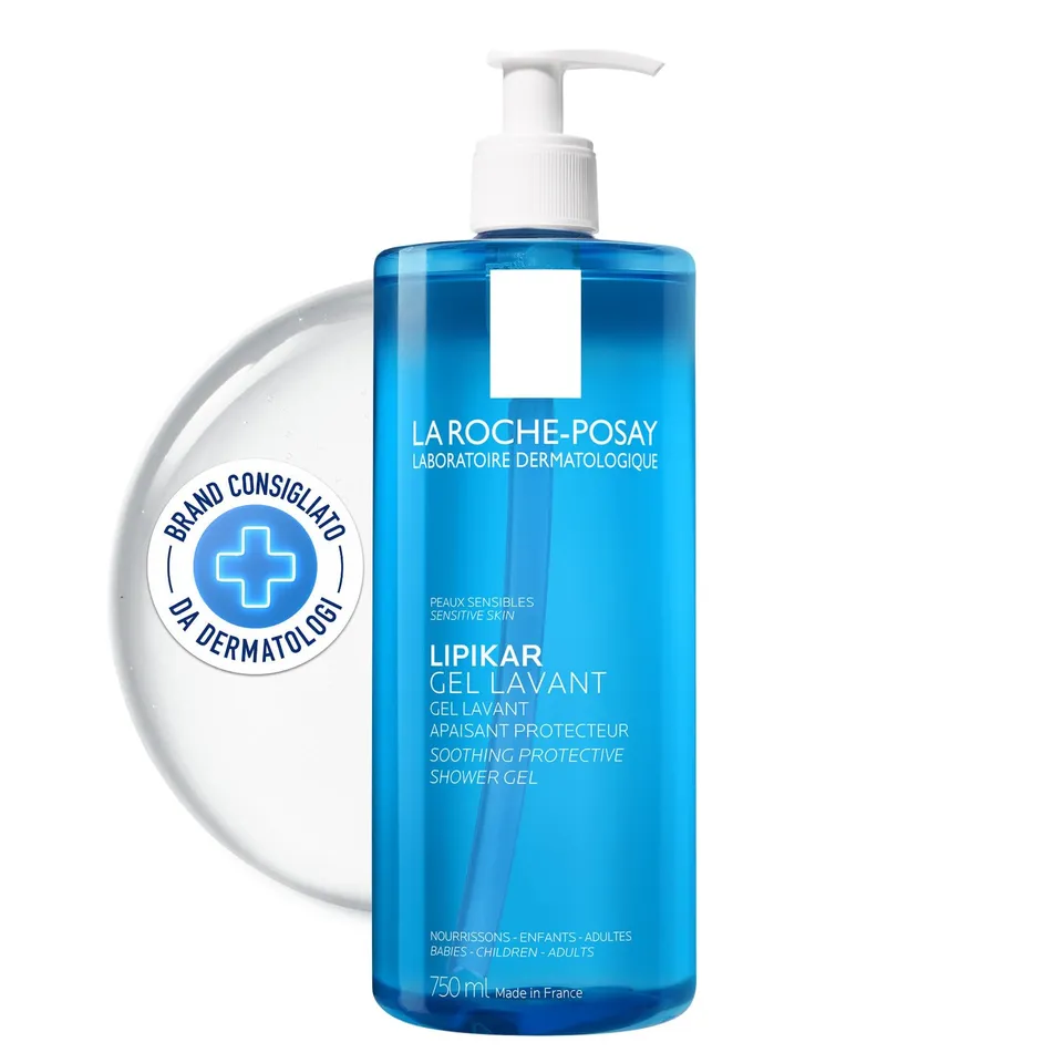 la-roche-posay-lipikar-gel-detergente-lenitivo-viso-e-corpo-750-ml image 1