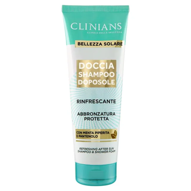 clinians-doccia-shampoo-rinfrescante-con-menta-piperita-e-pantenolo-250ml image 1