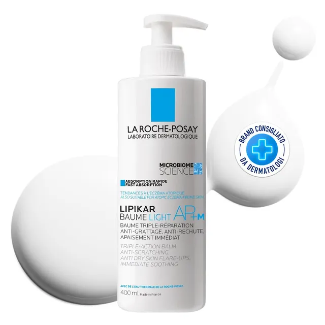 la-roche-posay-lipikar-baume-ap-m-light-trattamento-corpo-delicato-400ml image 1