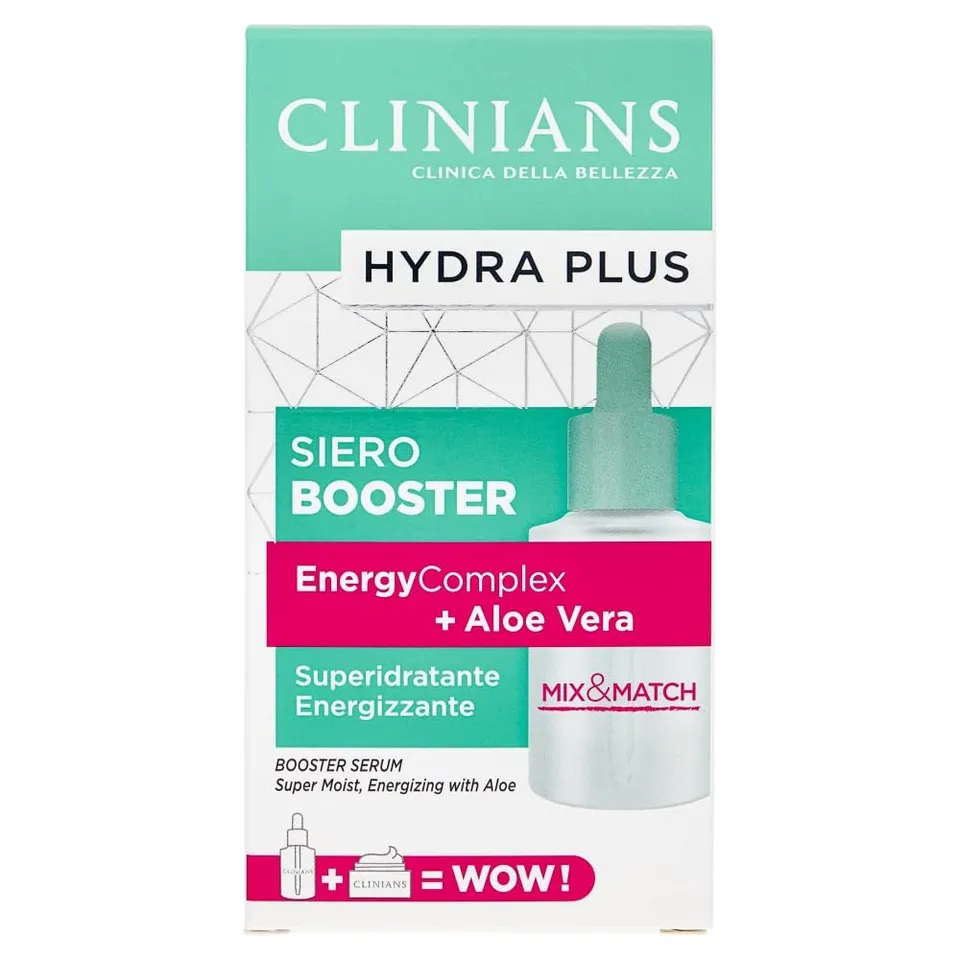 clinians-hydra-plus-siero-booster-superidratante-con-aloe-vera-bio-e-acido-ialur image 1