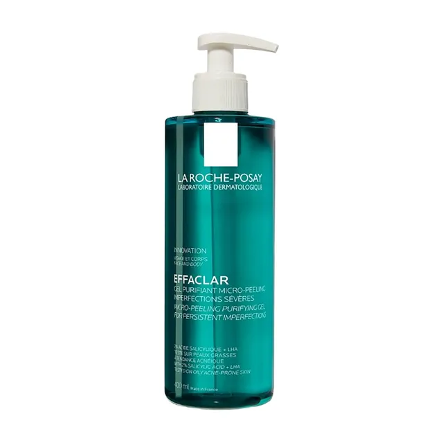 la-roche-posay-effaclar-gel-purificante-micro-peeling-400-ml-per-pelle-a-tendenz image 1