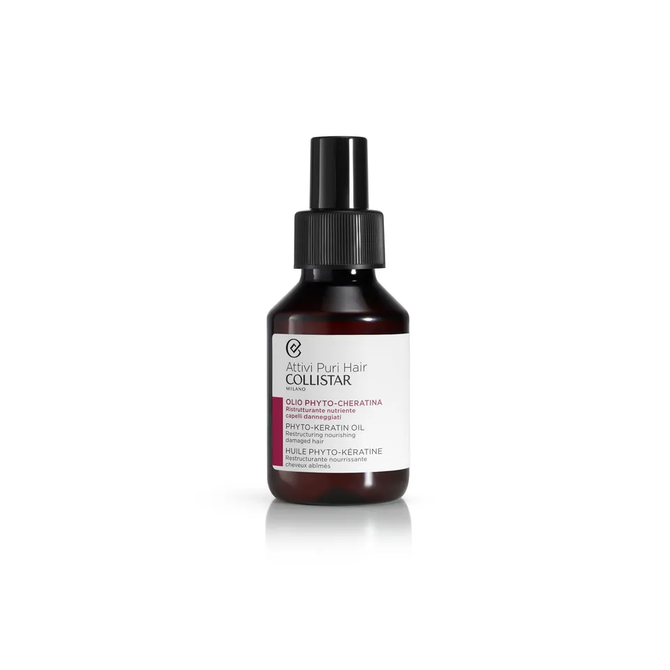 collistar-attivi-puri-hair-olio-phyto-cheratina-ristrutturante-nutriente-100-ml image 1