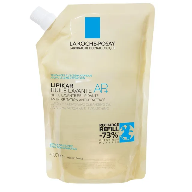 la-roche-posay-lipikar-olio-detergente-ap-refill-pack-400-ml image 1
