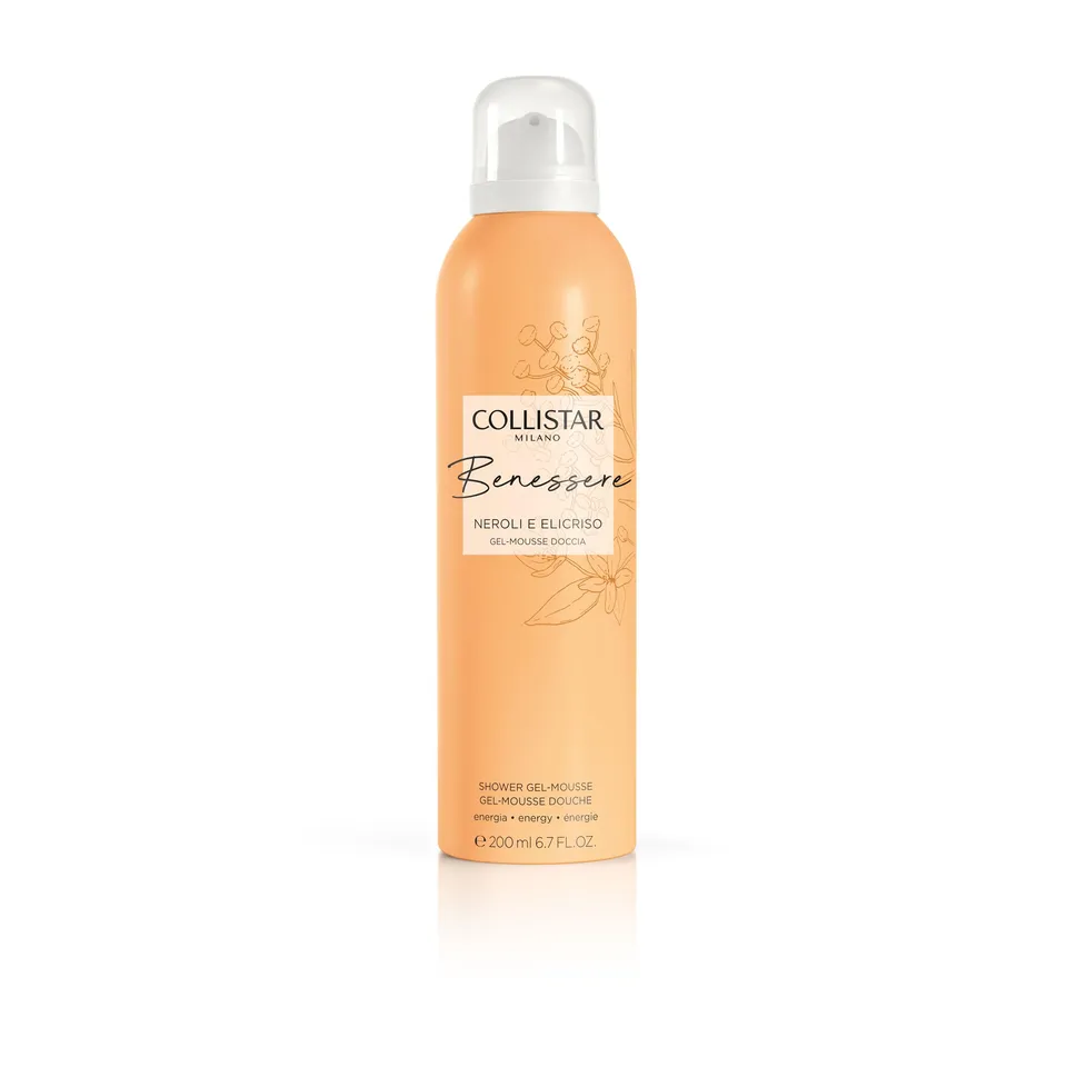 collistar-gel-mousse-doccia-benessere-neroli-e-elicriso-200-ml image 1