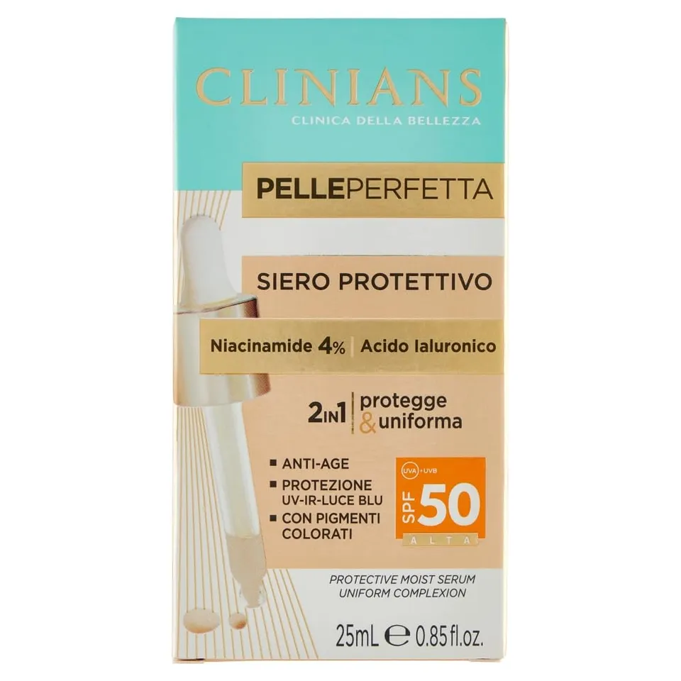 clinians-pelle-perfetta-siero-protettivo-spf50-25-ml image 1