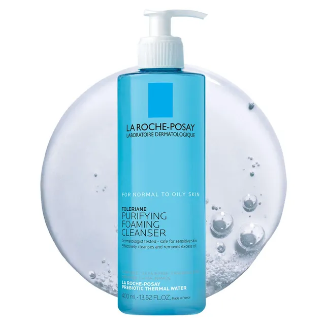 la-roche-posay-toleriane-gel-detergente-schiumogeno-doppia-azione-400-ml image 1