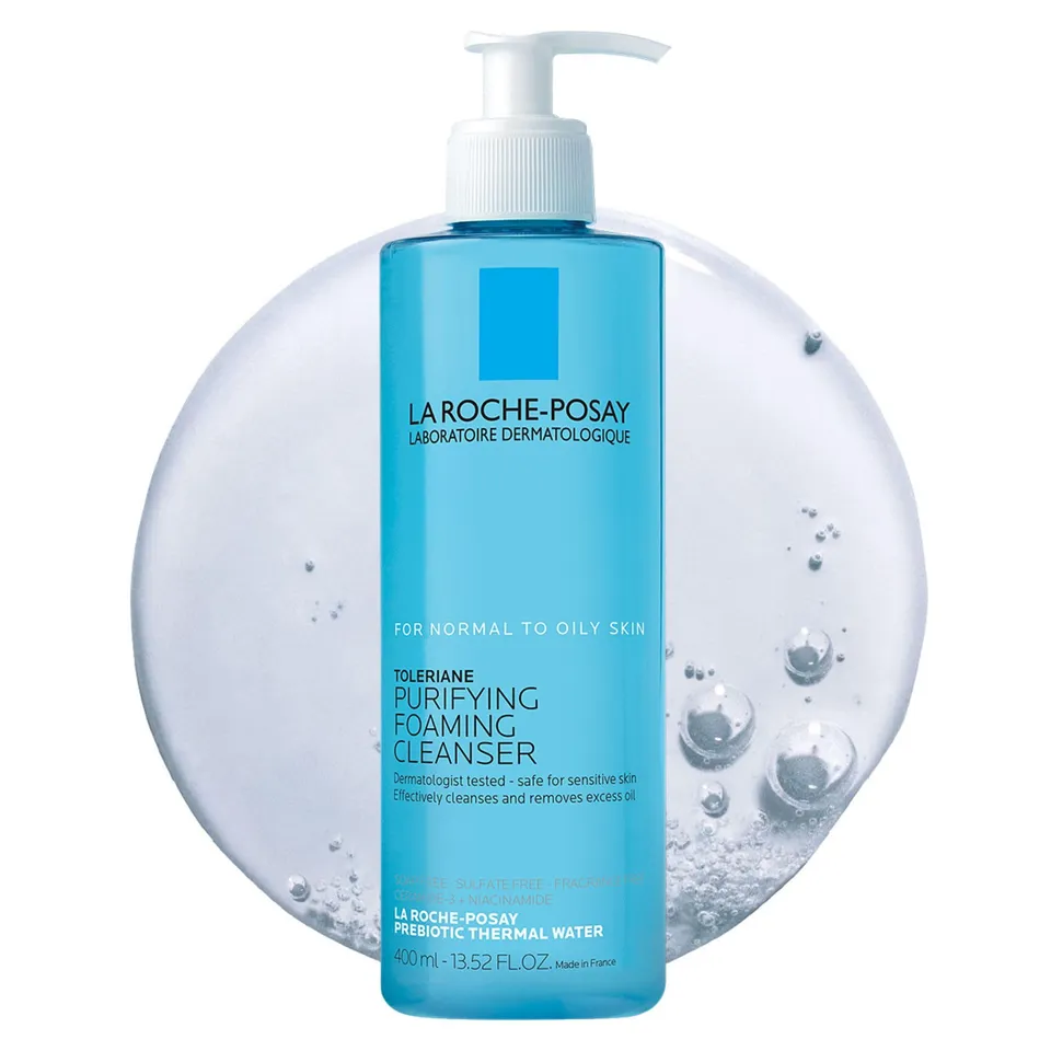 la-roche-posay-toleriane-gel-detergente-schiumogeno-doppia-azione-400-ml image 1