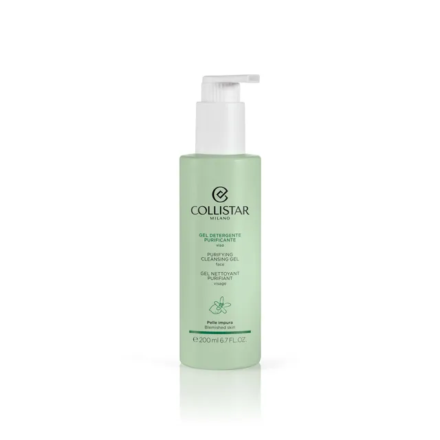 collistar-clean-research-gel-detergente-purificante-viso-per-pelli-impure-200-ml image 1