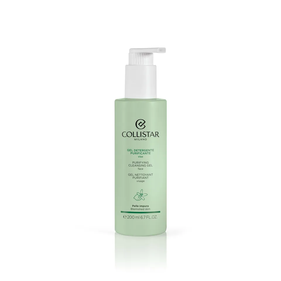 collistar-clean-research-gel-detergente-purificante-viso-per-pelli-impure-200-ml image 1