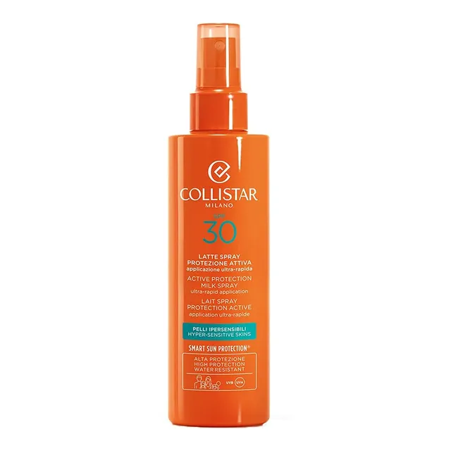 collistar-latte-spray-protezione-attiva-spf-30-per-pelli-ipersensibili-200-ml image 1