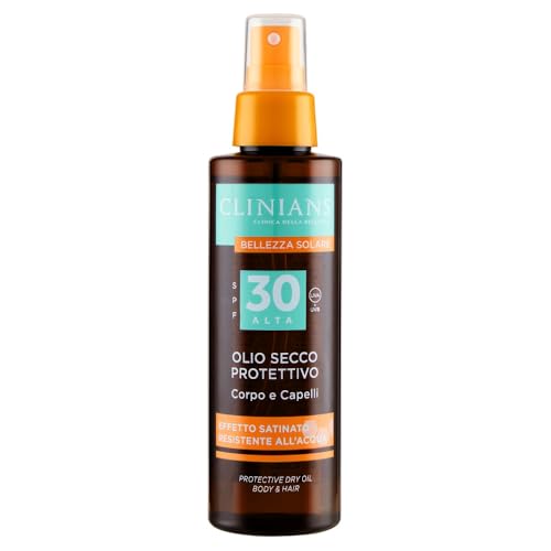 clinians-olio-secco-protettivo-corpo-e-capelli-spf30-con-vitamina-e-e-oli-di-man image 2