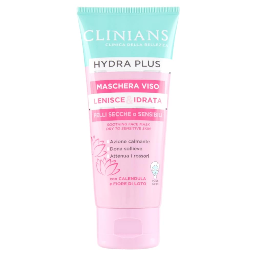 clinians-hydra-plus-maschera-viso-lenitiva-e-idratante-75-ml image 1
