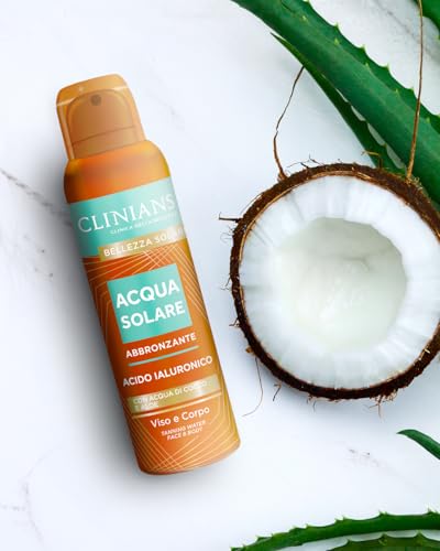 clinians-acqua-solare-abbronzante-viso-corpo-con-acido-ialuronico-150ml image 6