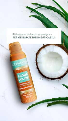 clinians-acqua-solare-abbronzante-viso-corpo-con-acido-ialuronico-150ml image 8