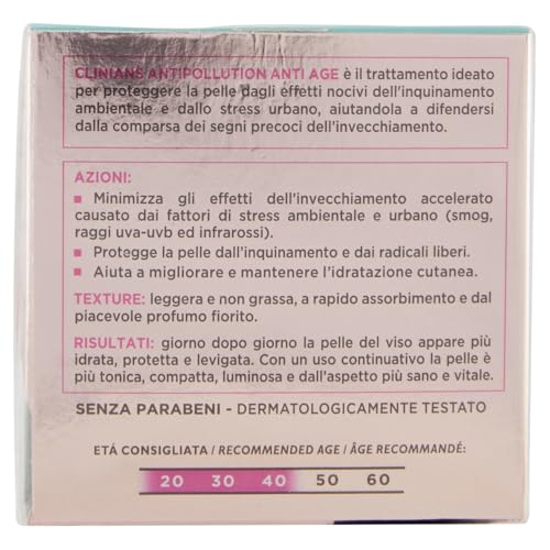 clinians-trattamento-antiage-protettivo-antipollution-spf-15-50-ml image 4