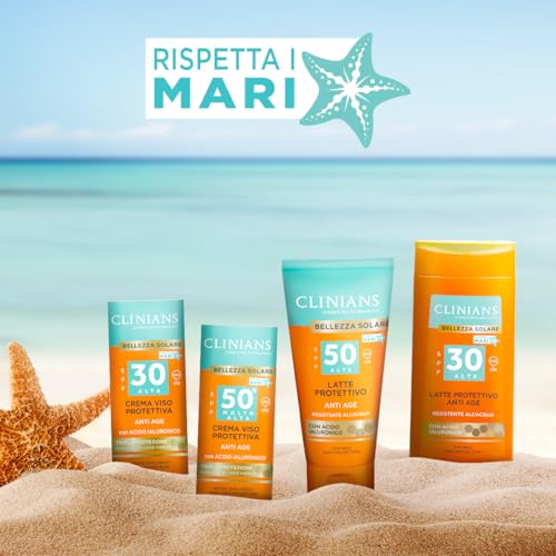 clinians-crema-solare-viso-anti-age-spf30-con-peptide-e-vitamina-e-75-ml image 6