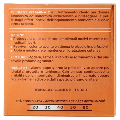 clinians-crema-viso-illuminante-vitamina-c-spf-15-50-ml image 5