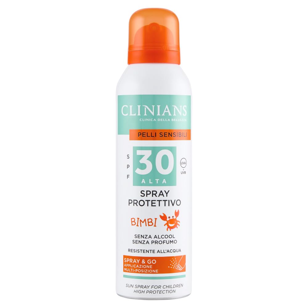 clinians-spray-protettivo-bimbi-spf30-con-aloe-e-camomilla-150ml image 1