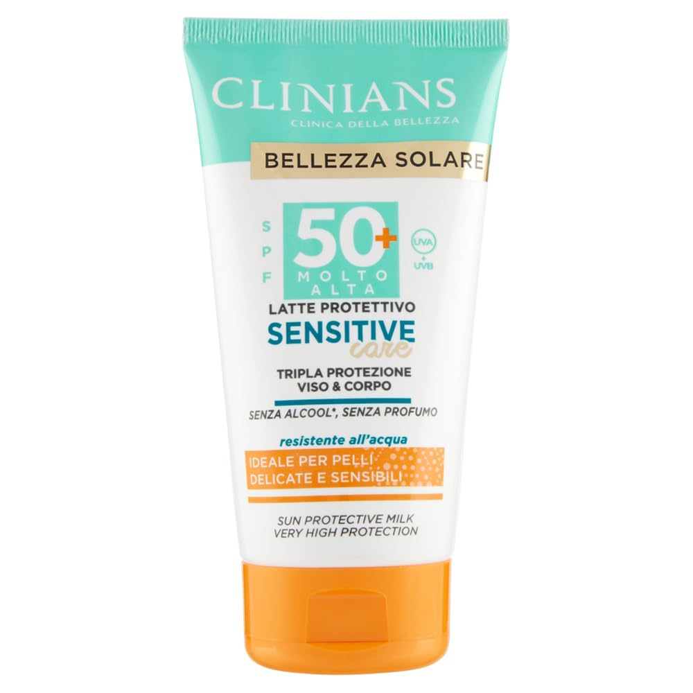 clinians-latte-protettivo-sensitive-spf50-con-estratto-di-avena-e-succo-d-aloe-b image 1