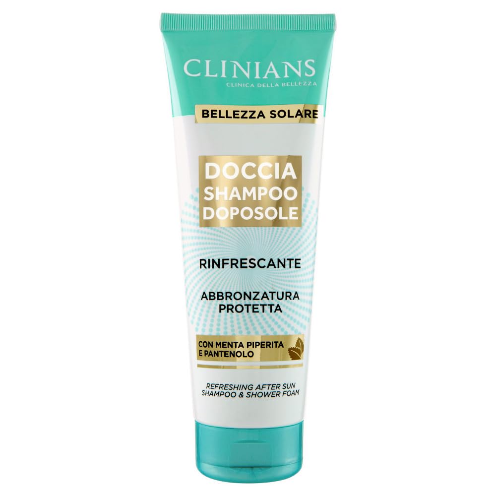 clinians-doccia-shampoo-rinfrescante-con-menta-piperita-e-pantenolo-250ml image 1