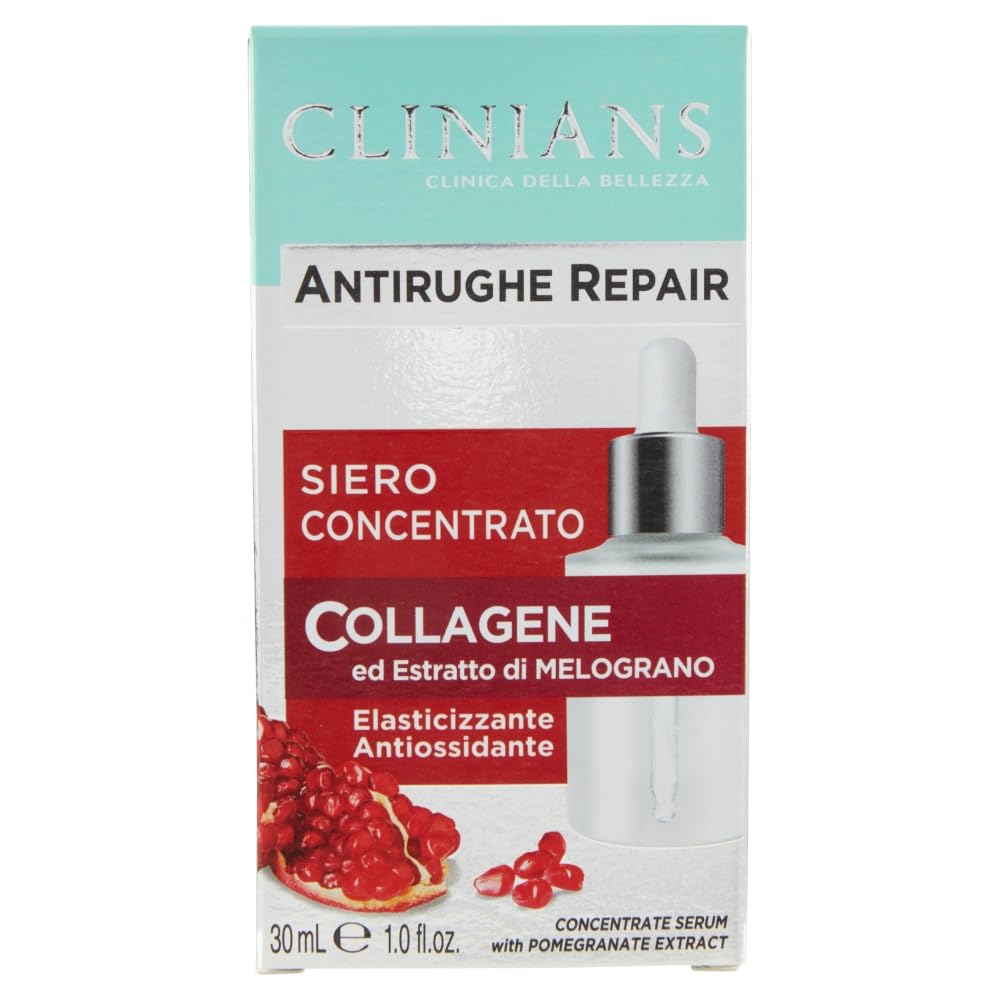 clinians-antirughe-repair-siero-concentrato-con-collagene-e-melograno-30ml image 1