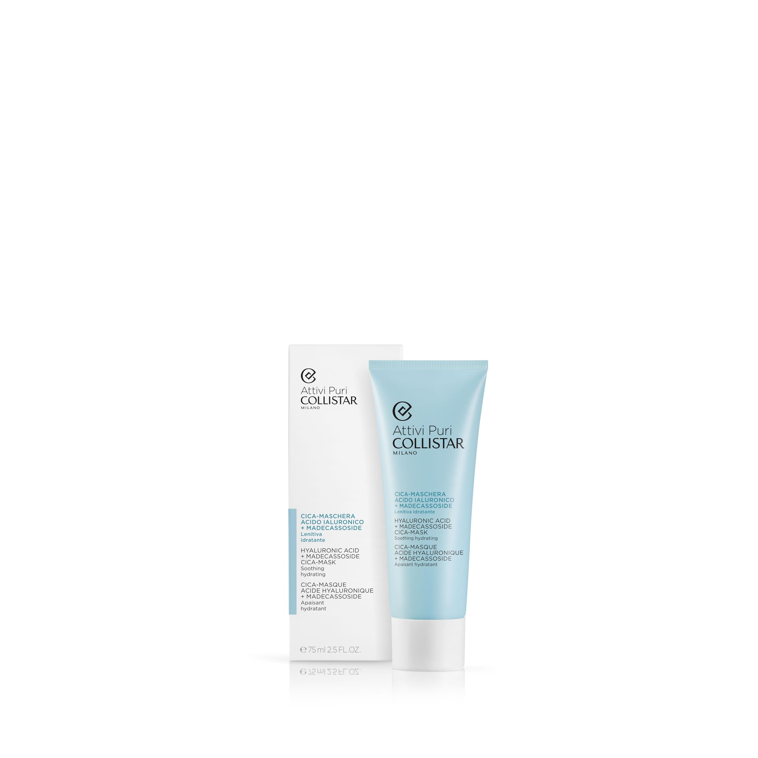collistar-attivi-puri-cica-maschera-viso-acido-ialuronico-e-madecassoside-75-ml- image 2