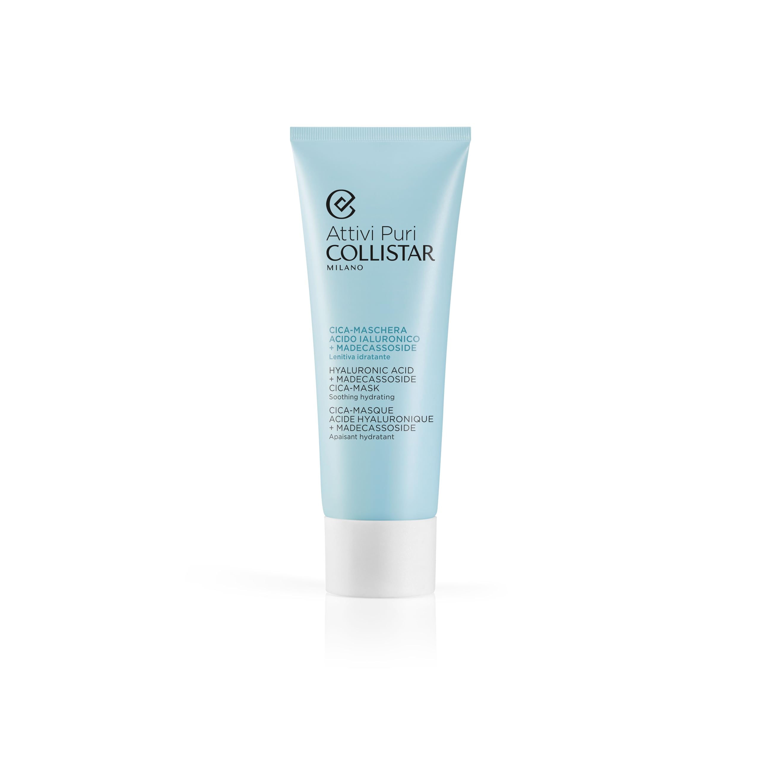collistar-attivi-puri-cica-maschera-viso-acido-ialuronico-e-madecassoside-75-ml- image 1