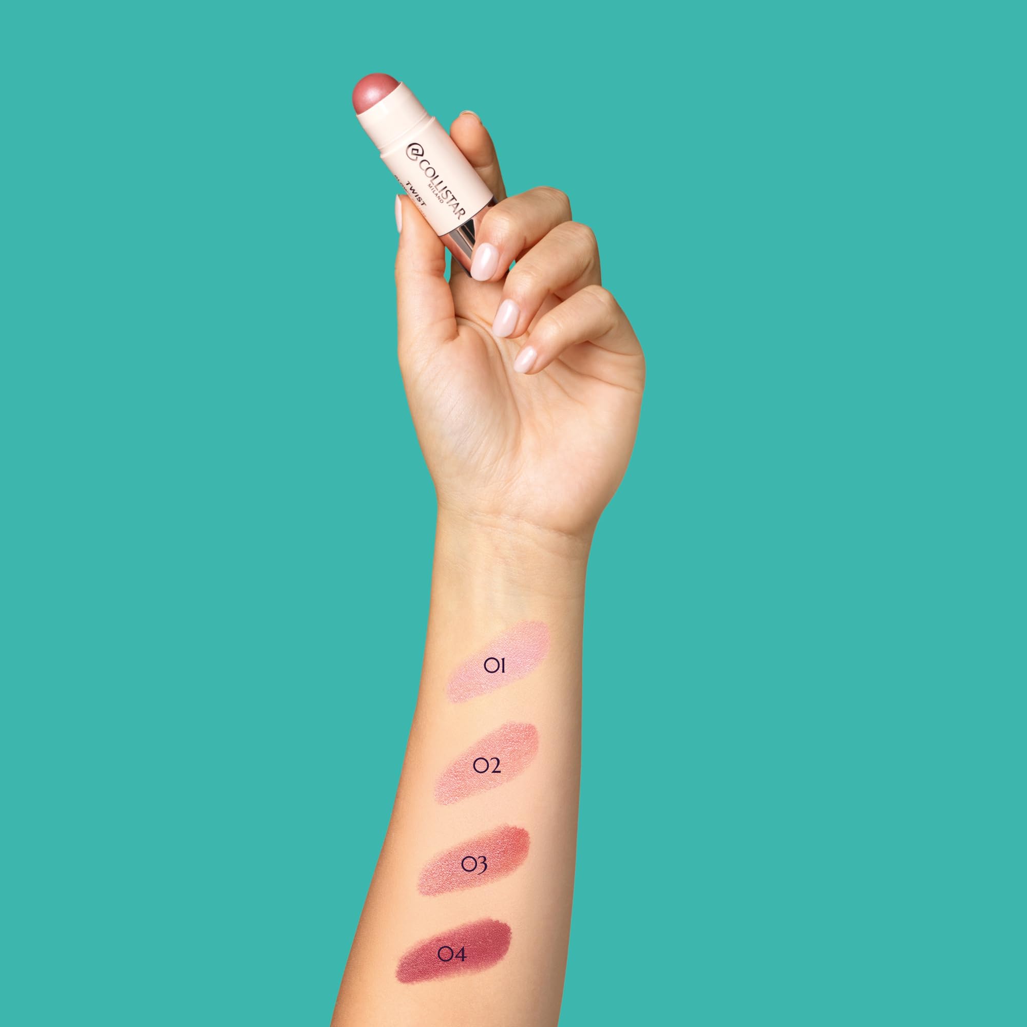 collistar-twist-glowy-blush-stick-viso-occhi-labbra-3-in-1-con-acido-ialuronico- image 3