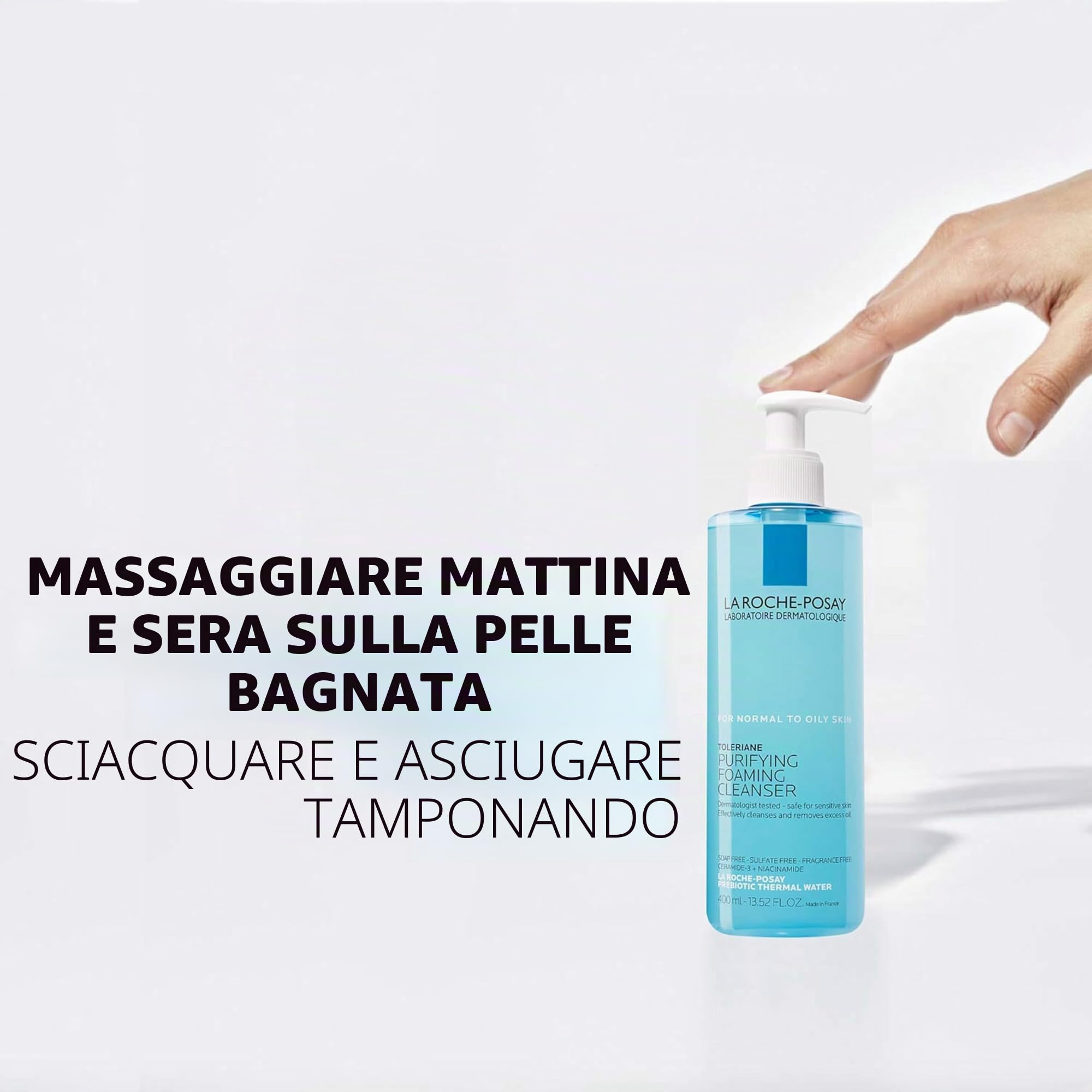 la-roche-posay-toleriane-gel-detergente-schiumogeno-doppia-azione-400-ml image 8