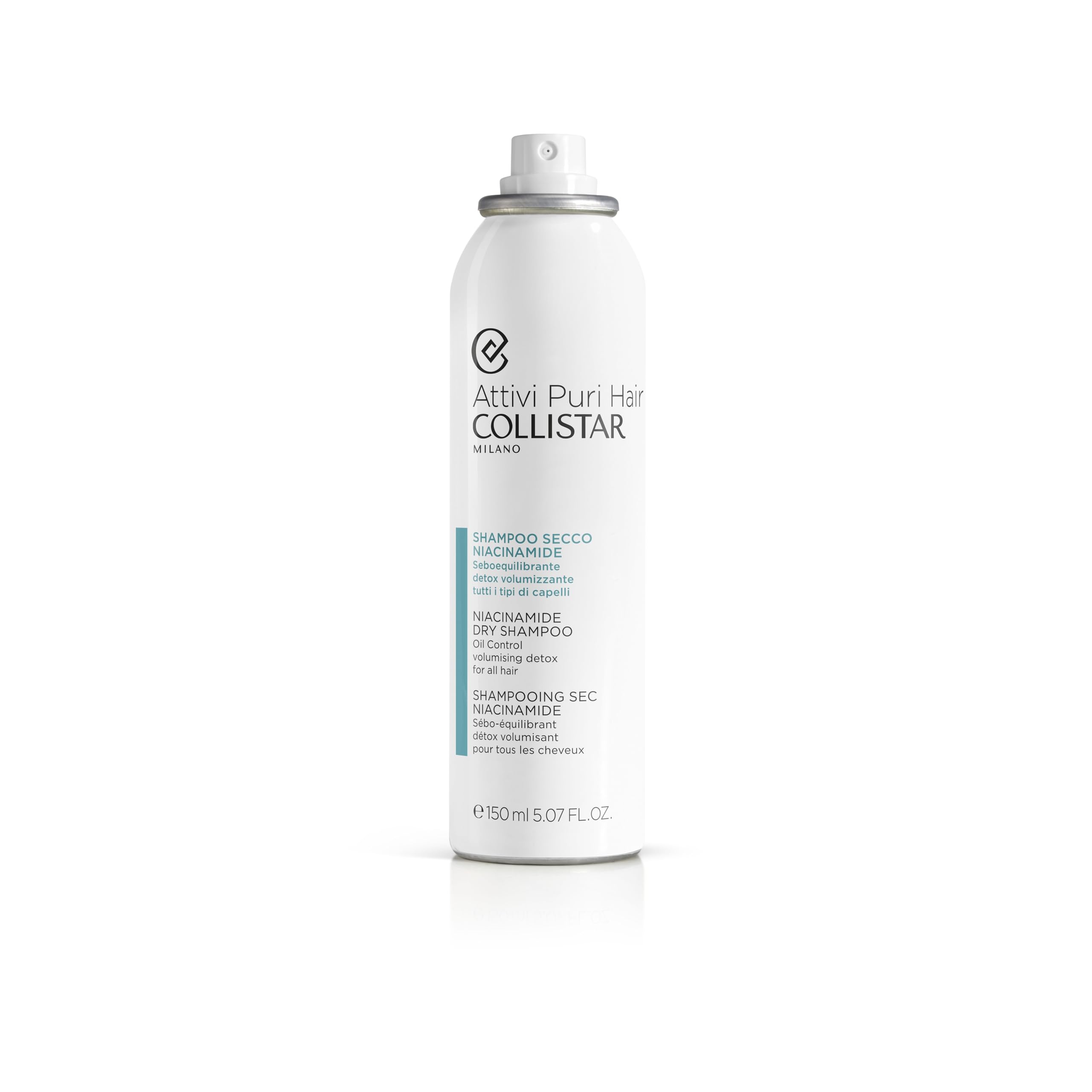 collistar-attivi-puri-hair-shampoo-secco-niacinamide-seboequilibrante-150ml image 2