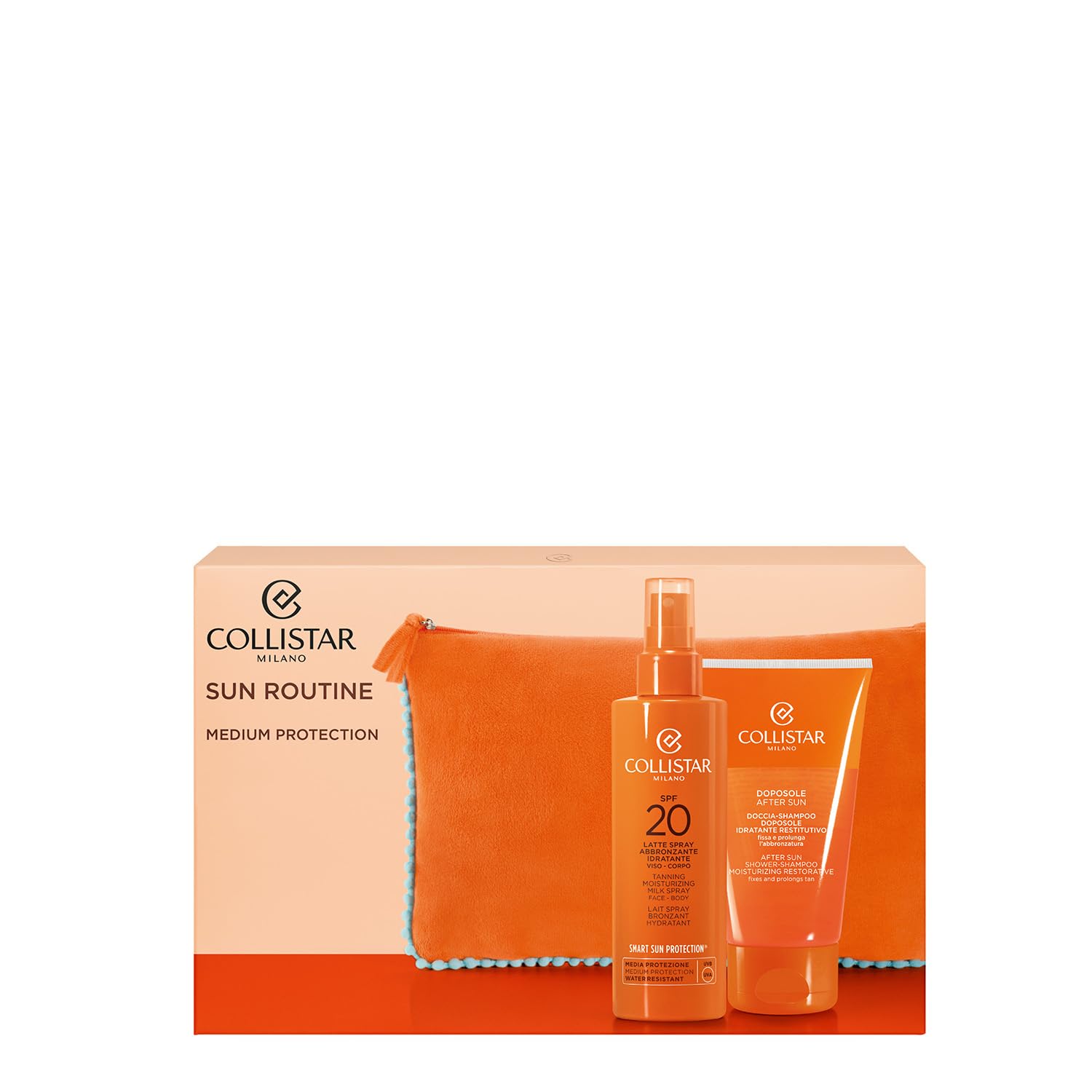 collistar-cofanetto-solare-latte-spray-spf-20-200-ml-doccia-shampoo-doposole-150 image 2