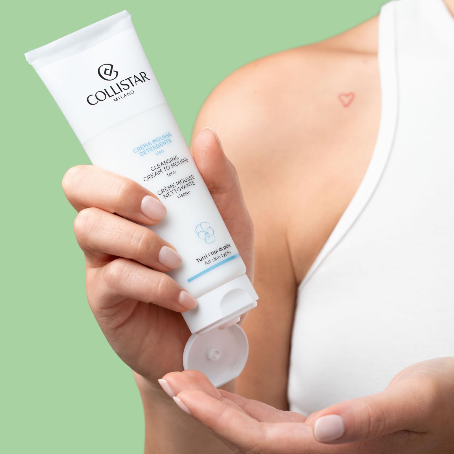 collistar-crema-mousse-detergente-viso-per-tutti-i-tipi-di-pelle-125-ml image 3
