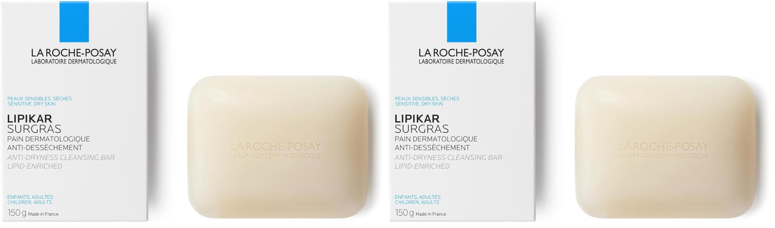 la-roche-posay-lipikar-pane-detergente-schiumogeno-150-g image 3