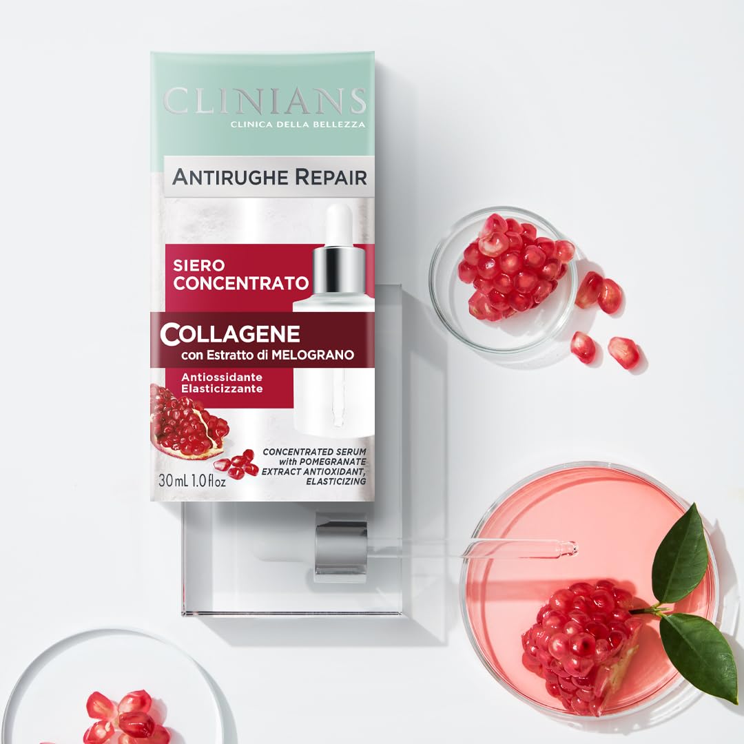clinians-antirughe-repair-siero-concentrato-con-collagene-e-melograno-30ml image 4