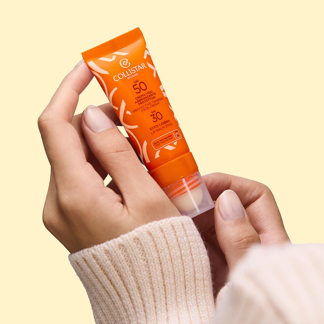 collistar-crema-viso-abbronzante-protettiva-spf50-20ml-stick-labbra-spf30-3-2ml image 5