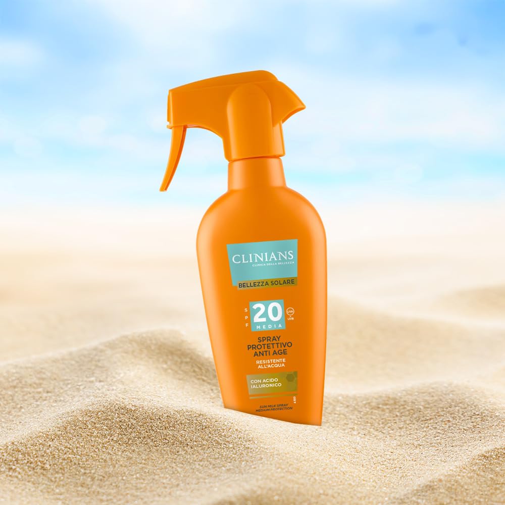 clinians-spray-protettivo-anti-age-spf20-con-acido-ialuronico-250ml image 2