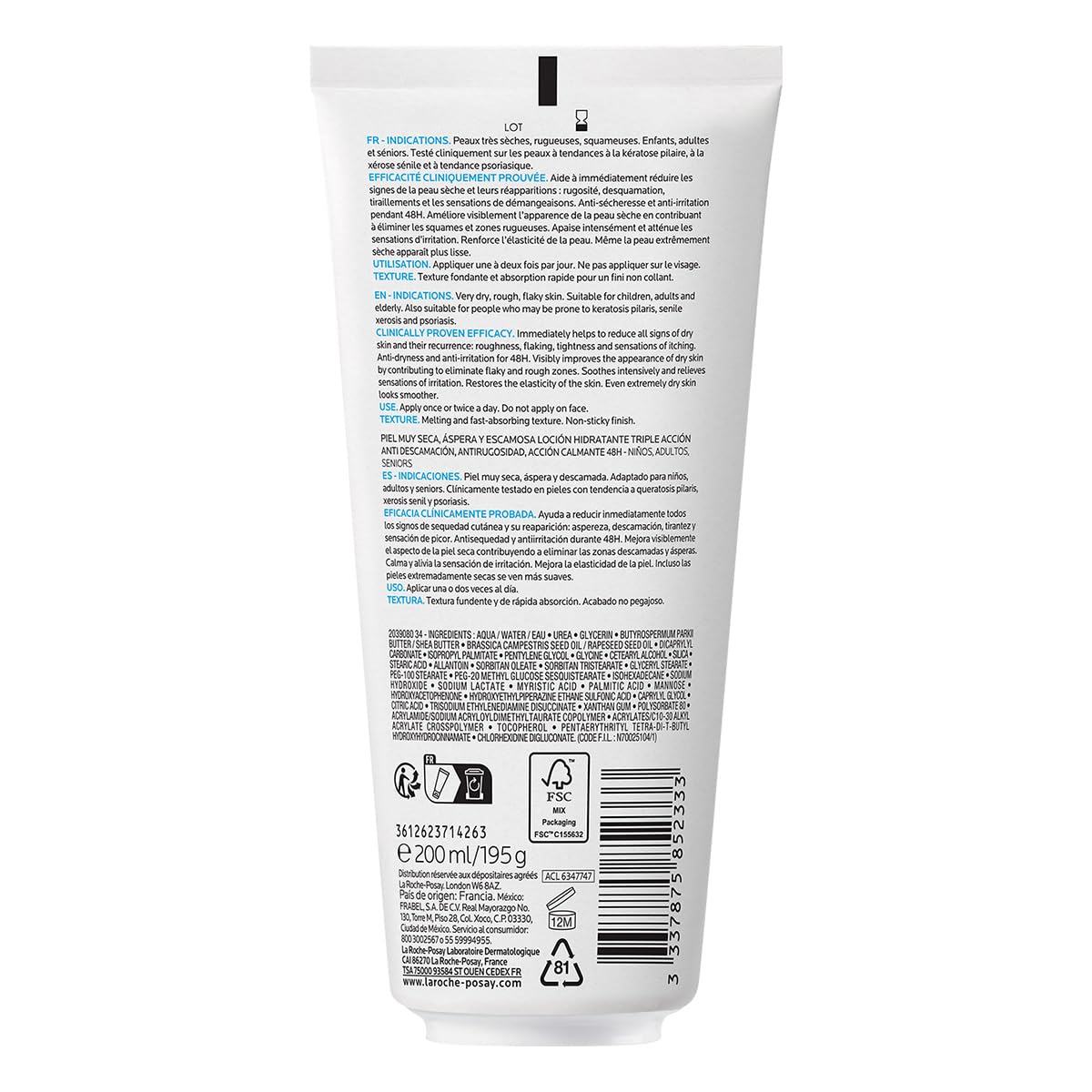 la-roche-posay-lipikar-latte-urea-10-latte-corpo-idratante-200ml image 3