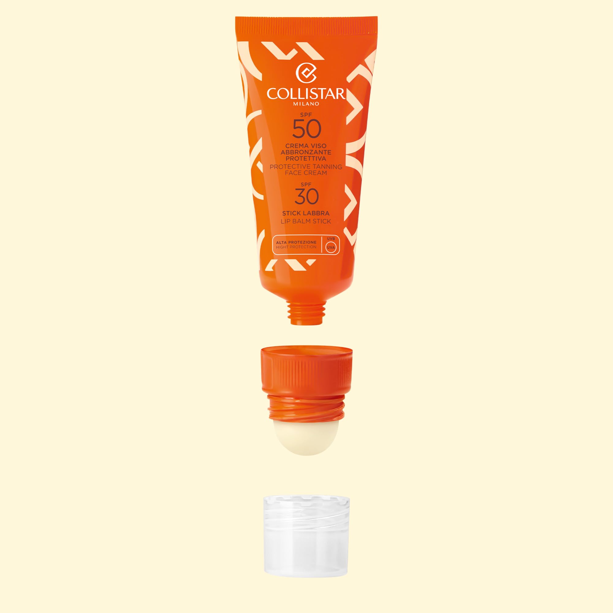 collistar-crema-viso-abbronzante-protettiva-spf50-20ml-stick-labbra-spf30-3-2ml image 2