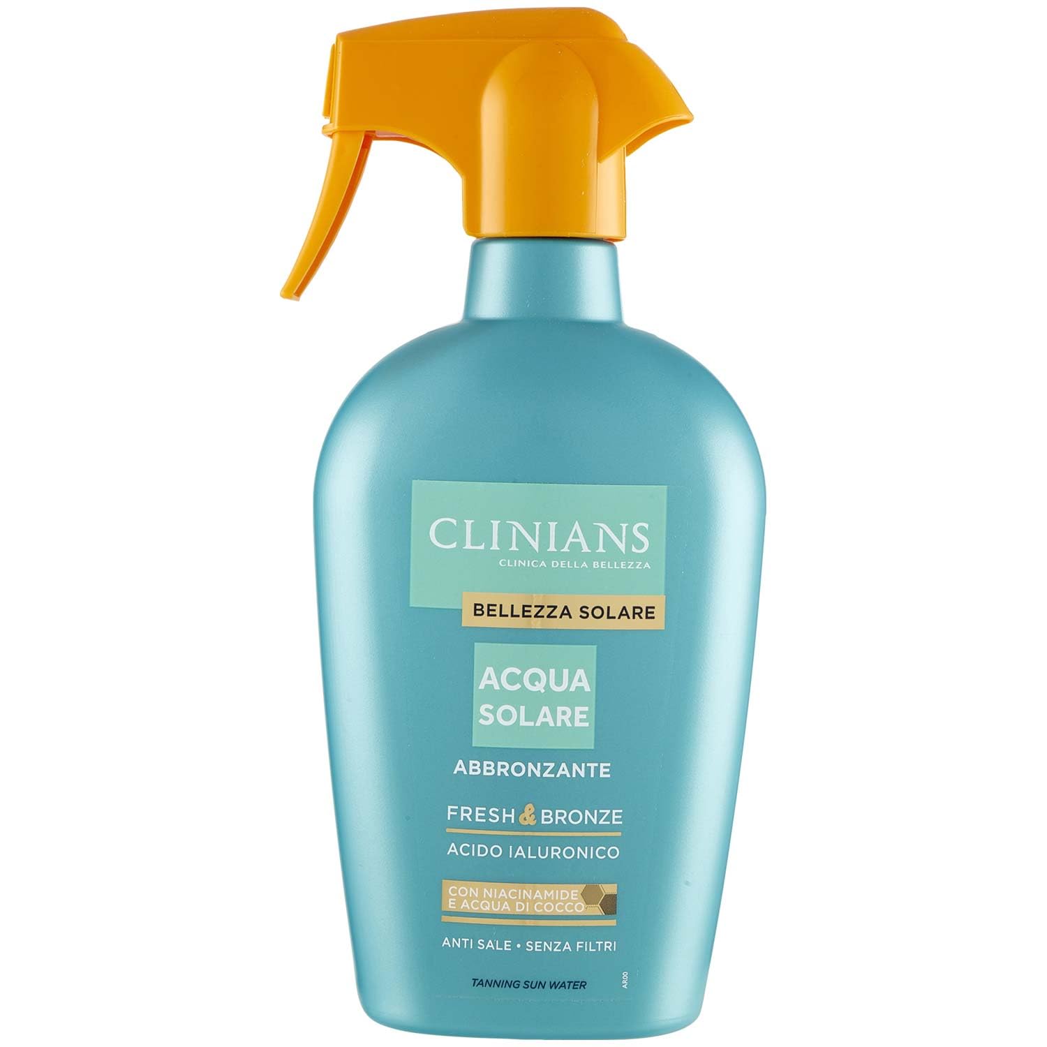 clinians-acqua-solare-abbronzante-fresh-bronze-con-niacinamide-e-acido-ialuronic image 1