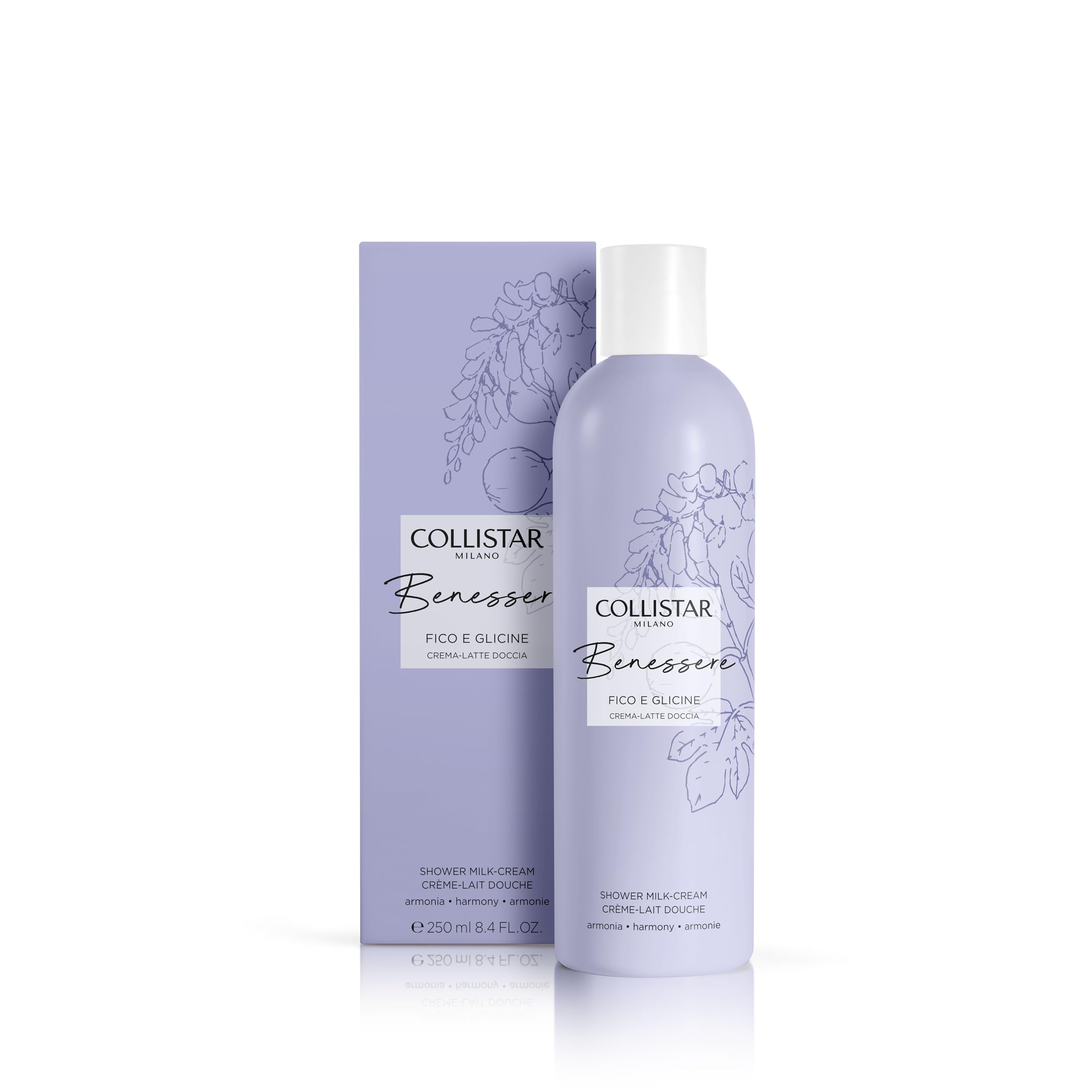 collistar-crema-latte-doccia-benessere-fico-e-glicine-250ml image 1