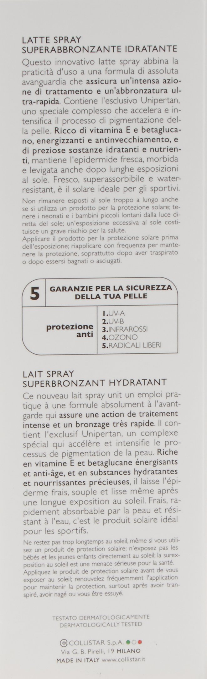 collistar-latte-spray-superabbronzante-idratante-spf-10-200ml image 3