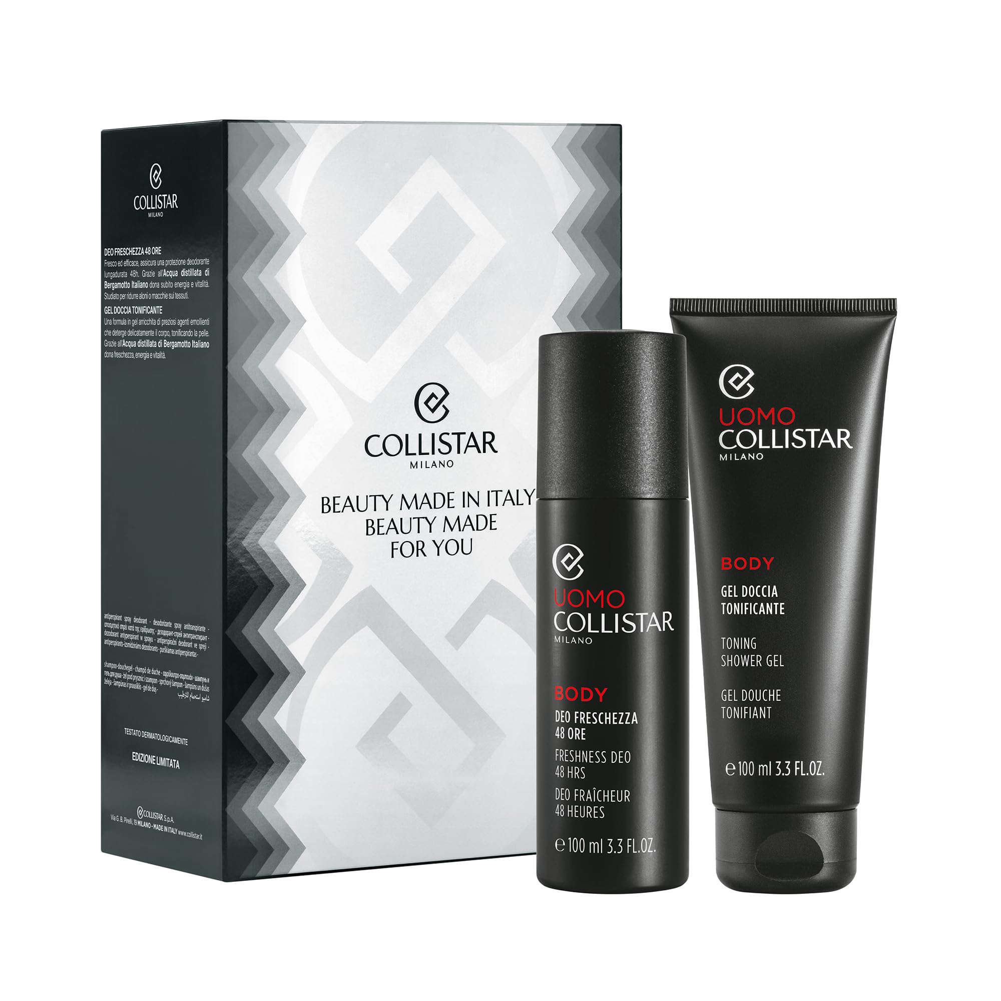 collistar-cofanetto-regalo-uomo-deo-freschezza-48h-spray-100-ml-gel-doccia-tonif image 1
