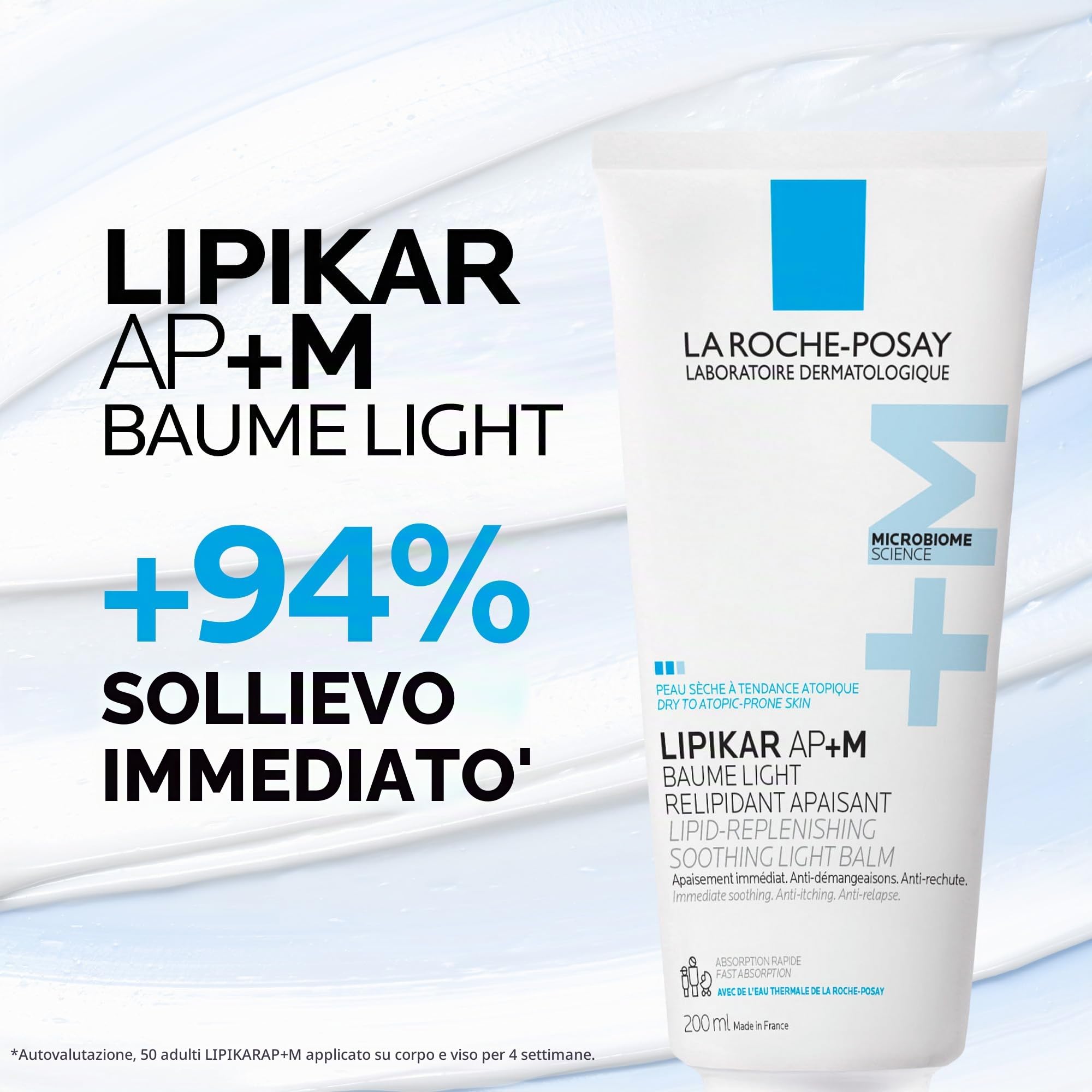la-roche-posay-lipikar-ap-m-balsamo-leggero-anti-irritazioni-200-ml image 2