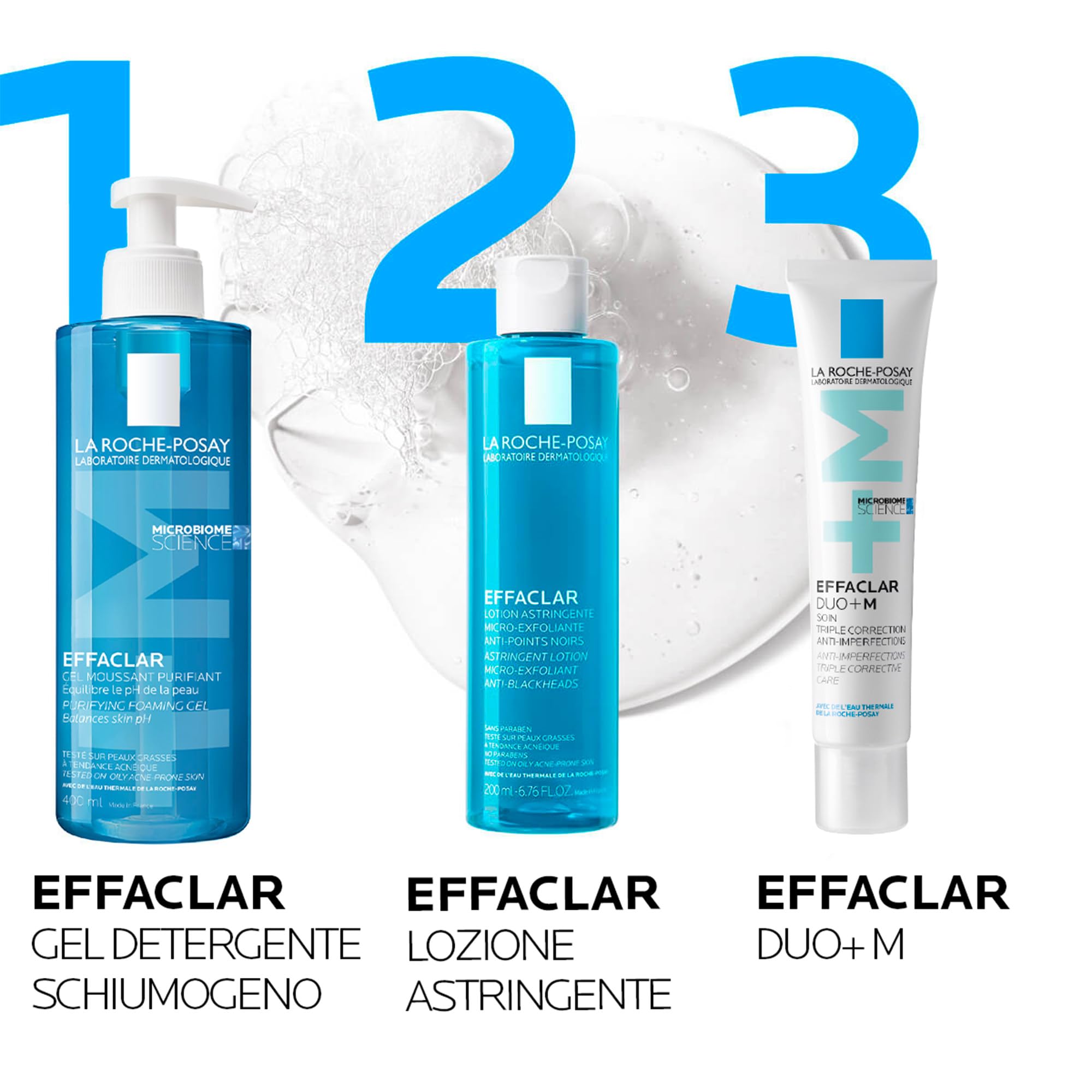 la-roche-posay-effaclar-gel-detergente-schiumogeno-purificante-400ml image 5