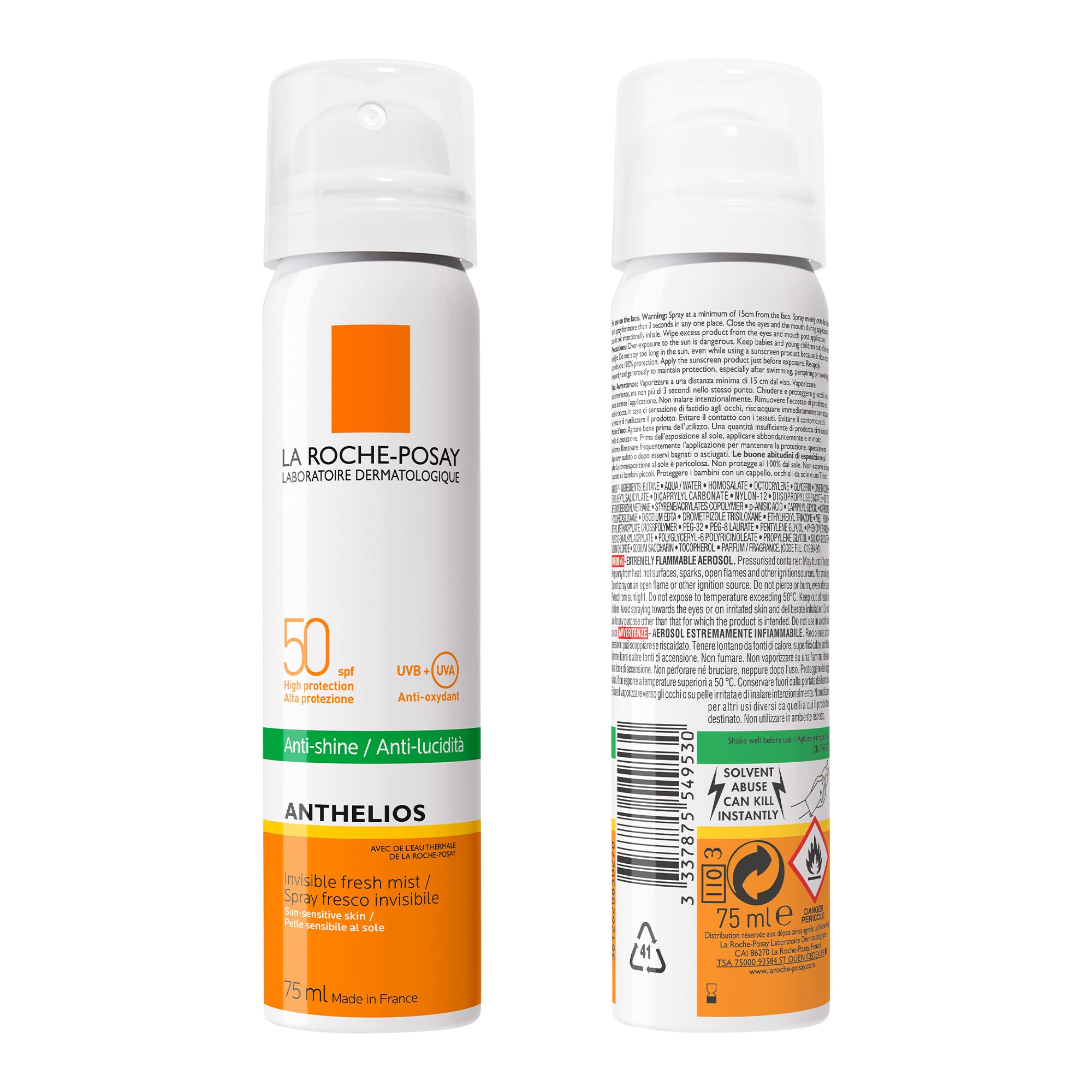 la-roche-posay-anthelios-spray-invisibile-viso-spf50-protezione-solare-75-ml image 6