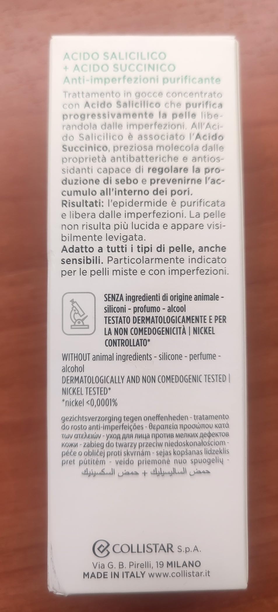 Ottimo per l'acne