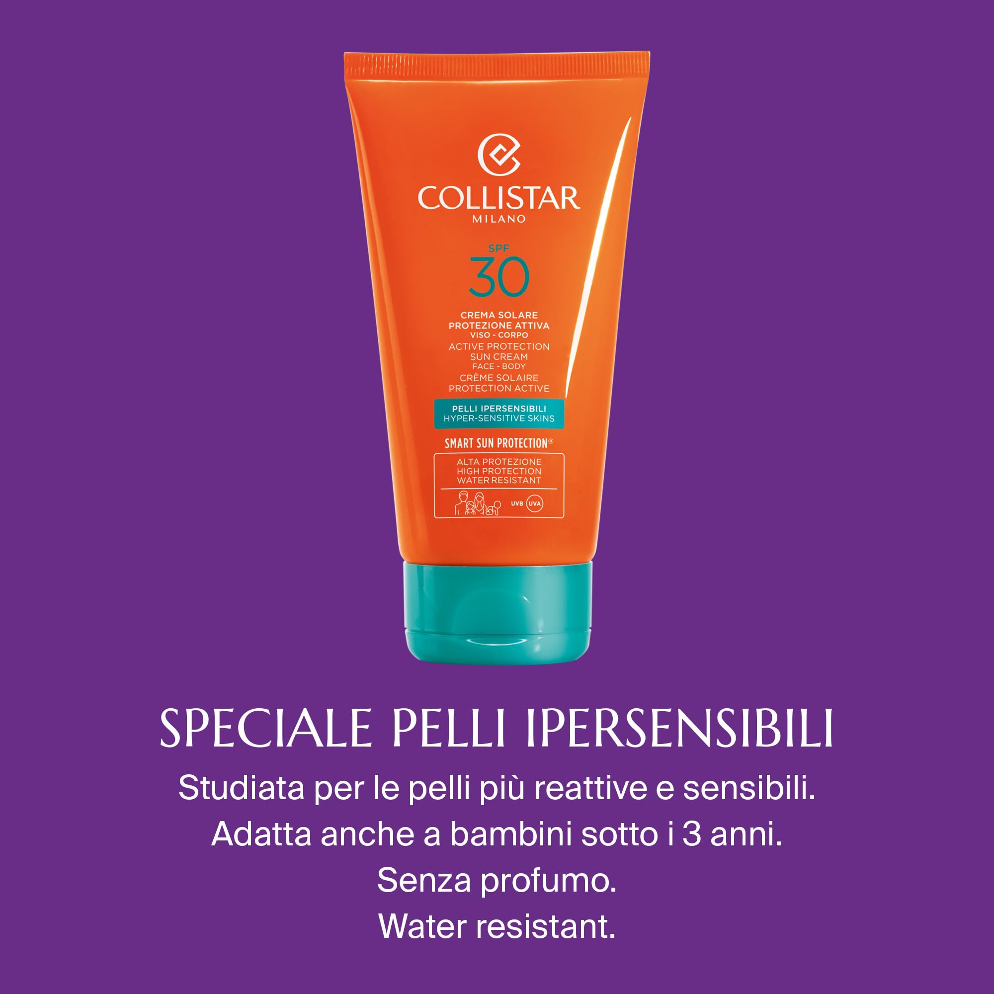 collistar-crema-solare-protezione-attiva-pelli-ipersensibili-spf-30-150-ml image 3