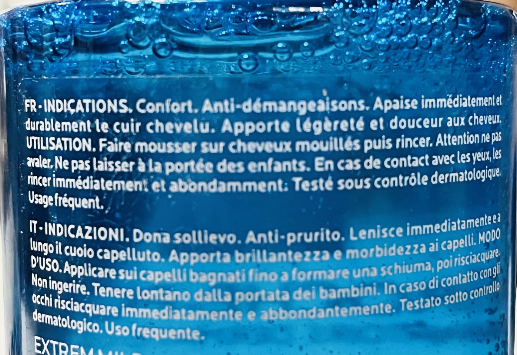 Perfetto per il cuoio capelluto sensibile